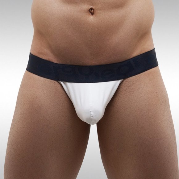 Ergowear Men's Max XV Thong,  Navy Band & White Pouch, XL (34-38), New, comfy! - Picture 1 of 7